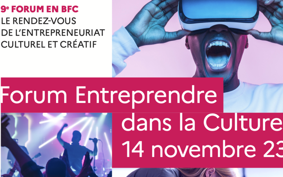Visuel Forum Entreprendre dans la Culture